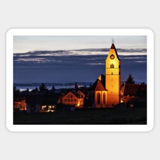 Church of Hagnau - Lake Constance Sticker